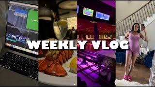 WEEKLY VLOG FIRST TIME GETTING OUT OF THE HOUSE TAKING PICTURES  COOKING FAMILY DAY [upl. by Elysia]