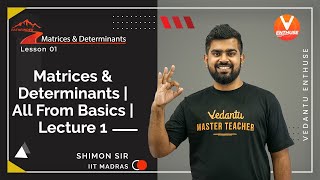 Matrices amp Determinants  All From Basics  Lecture 1  JEE Main 2022  Class 12 Maths  Path Finder [upl. by Anivram]