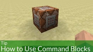 Tip How to Use Command Blocks in Minecraft [upl. by Akiria]