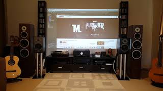 Dynaudio Emit M20 amp Musical Fidelity m6500i Meets Metallica quotOnequot [upl. by Rieger]