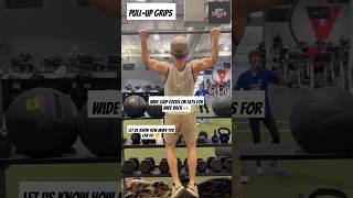 Try these Pullup workout tips for wide back Wide vs close grip🔥🥵 workout back pullups [upl. by Esilegna]