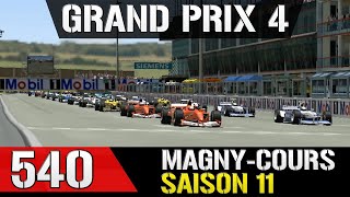 Lets Play Grand Prix 4 540  Großer Preis von Frankreich in MagnyCours  Rennen [upl. by Edan]