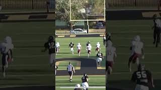 Great slant play for Big Gain highschoolfootball football nfl [upl. by Ardnama102]