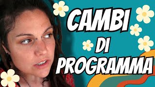 CAMBI DI PROGRAMMA [upl. by Brenza]