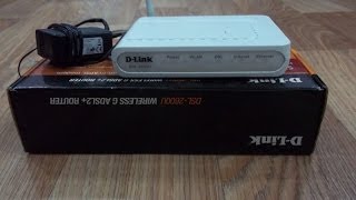 Как настроить модем   роутер  wifi DLink DSL2600U Укртелеком [upl. by Kelula]