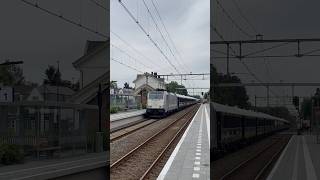 Oriënt Express Komt door station Oudenbosch met lichtgroet Samen met ​⁠TreinspotterPepijn [upl. by Malvin]