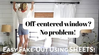 Easy Fakeout Solution For Offcentered Window [upl. by Hgielac]