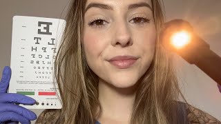 A Very Realistic ASMR Eye Exam 🪷 new props [upl. by Eve286]