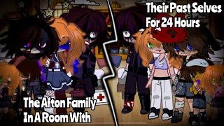 The Afton Family In A Room With Their Past Selves For 24 Hours  FNAF [upl. by Helfant]