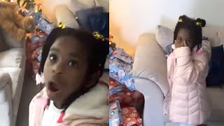 Surprise Shawty TIKTOK  Christmas Surprise Reaction  WooGlobe [upl. by Rafaello]