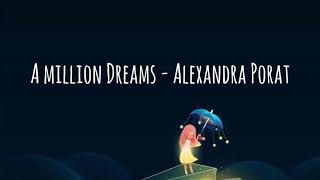 A Million Dreams  Cover oleh Alexandra Porat [upl. by Naujad]