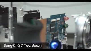 Sonys a7 Full Frame Mirrorless Camera Gets A Teardown [upl. by Akerdal]