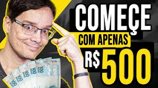 5 IDEIAS DE NEGÓCIOS PARA COMEÇAR COM MENOS DE 500 REAIS [upl. by Aiuqal761]