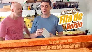 Como aplicar fita de bordo  Dicas Rápidas de Marcenaria Tips amp Tricks [upl. by Barcus842]