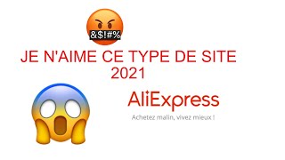 JE NAIME PAS CE TYPE DE SITE 2021 [upl. by Scheld]