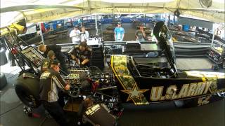 US Army NHRA Top Fuel Dragster Engine Teardown [upl. by Rebecca]