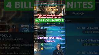 Get 4 BILLION nanites NOW  No Man’s Sky  💫Orbital 💫 nms nomanssky nomansskyorbital [upl. by Ahsilat446]