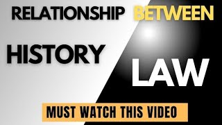 Relationship between History And Law  History relation with Law  TNSP India [upl. by Ydoow]