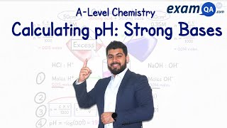 Calculating pH Strong Bases  ALevel Chemistry [upl. by Terence780]