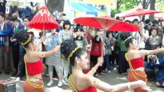 Thai Festival 2010 Off The Stage  In Red [upl. by Einolem]