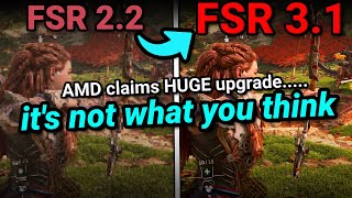 Did AMD Lie  FSR 31 vs DLSS vs XESS In 4 Games 7 GPUs [upl. by Nosrej]