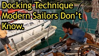 Why Dont Sailors Know this Technique for docking Parbuckling [upl. by Teece664]