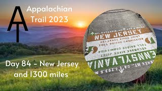 Appalachian Trail Thru Hike 2023  Day 84  New Jersey and 1300 miles [upl. by Eelanna110]