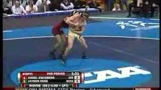 125 lb NCAA Final  Escobedo vs Ness [upl. by Eloisa]