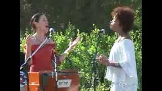 Donna De Lory and Niki Haris singing quotKinderquot Oct 6th 2013 at RAJ Festival [upl. by Gahl686]