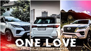 ONE LOVE FT FORTUNER EDIT  Fortuner Video  Fortuner Status  One Love Song onelove fortuner [upl. by Naawaj]