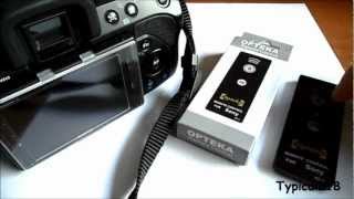 Opteka RC3 Wireless IR Remote for Sony Alpha DSLR ReviewDemo [upl. by Dasi]