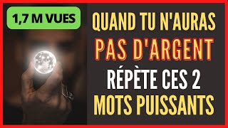 Oublie la Chance Répète seulement ces 2 Mots Puissants  Argent Santé Amour amp Affirmations [upl. by Alina465]