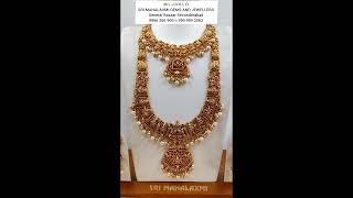 Elegance of Purity One of the best bridal jewelry set with light kundan work [upl. by Ahkihs903]