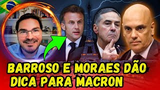 HILÁRIO 🔥 Alexandre e Barroso dão conselho ao Macron [upl. by Cyrille576]