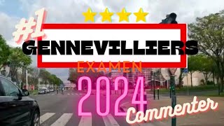 1 PARCOURS D EXAMEN DU PERMIS B 🚦🚗🚦 GENNEVILLIERS [upl. by Ahseiyk]