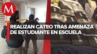 Decomisan armas droga y detienen a una persona tras cateos en NL [upl. by Siffre]