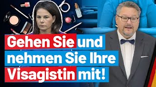 Frau Baerbock zahlen Sie Ihr Facelift selbst Stefan Keuter  AfDFraktion im Bundestag [upl. by Iaw]