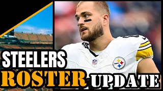 The Pittsburgh Steelers Make ROSTER Moves Before GAMEDAY Steelers News [upl. by Rehteh]