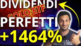 PORTAFOGLIO ETF DA DIVIDENDI PERFETTO SOLO 10 ETF  GAIN 1452  YIELD 24 [upl. by Indnahc976]