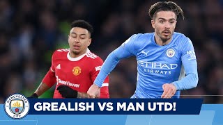 Jack Grealish vs Man Utd  Every Touch [upl. by Guarino]