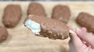 VOICI COMMENT FAIRE DES GLACES STYLE MAGNUM 100 MAISON🍦 [upl. by Celine]