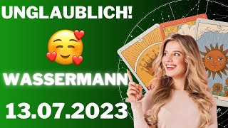 🥰MACH DICH BEREIT FÜR EINE UNGLAUBLICHE ERFAHRUNG 🍀 Wassermann  Horoskop  13Juli 2023 [upl. by Icnan]