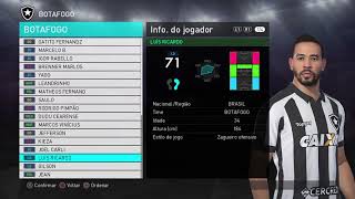 PES 2018  BOTAFOGO  Cópias de base  base copy [upl. by Yajiv]