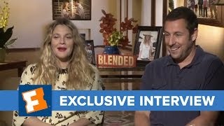 Blended  The Fandango Interview  Celebrity Interviews  FandangoMovies [upl. by Ainedrag]