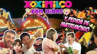 XOXIMILCO CON NIÑOS Y PEDIDA DE MATRIMONIO  CESARE 182 [upl. by Zacharia]