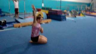 New level 7 gymnastics floor routine gypsy rhapsody [upl. by Horodko]