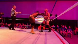 JahC vs 1 Called Manders IPW hof show 2021 [upl. by Aisetal]