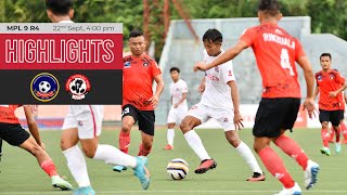 MPL HIGHLIGHT MIZORAM POLICE FC vs AIZAWL FC [upl. by Azeria]