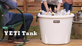 YETI Tank Cooler  Not Your Ordinary Ice Bucket [upl. by Sivehc844]