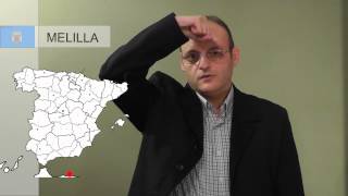 MELILLA  LENGUA DE SIGNOS ESPAÑOLA  LSE [upl. by Ahsinac]